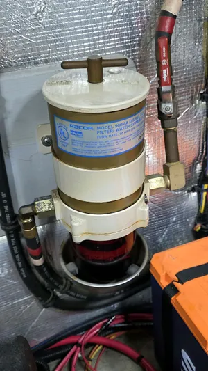 Our Journey Yacht Photos Pics Main Engine Fuel Filtration