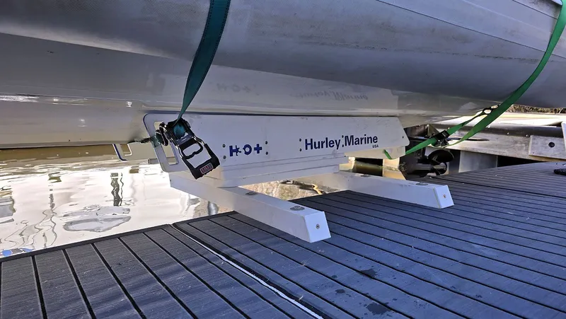 Our Journey Yacht Photos Pics Tender Davit