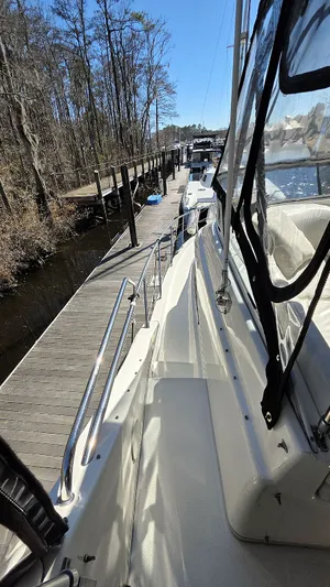 Our Journey Yacht Photos Pics Port Side Walkway