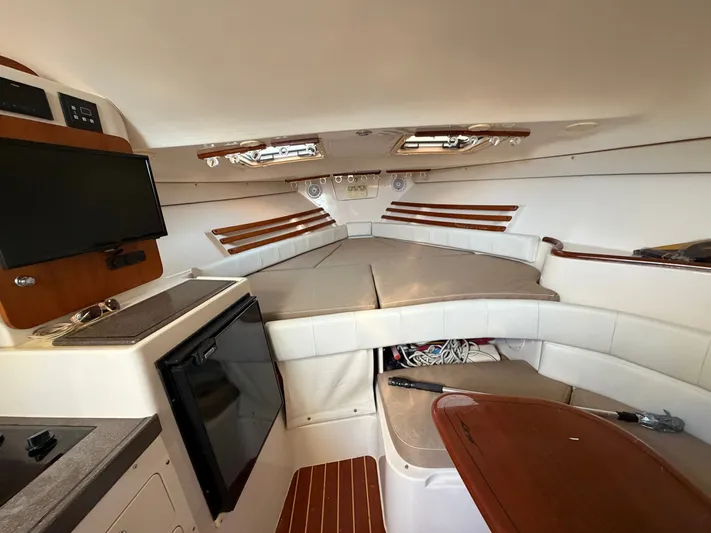 Genau II Yacht Photos Pics Interior of a 2004 Grady-White Express 330 yacht.