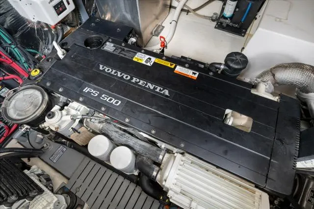Horizen Yacht Photos Pics Volvo Penta IPS 500 engine in 2017 Regal 42 Grande Coupe yacht.