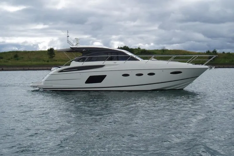 Off Season Yacht Photos Pics Princess 48 OFF SEASON - Starboard Profile