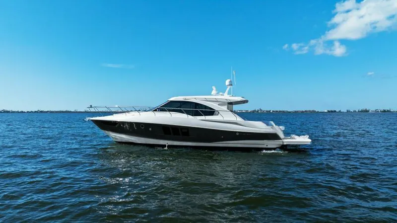 Perfect Match Yacht Photos Pics 2018 Cruisers Yachts 45 Cantius on open water under clear blue sky.