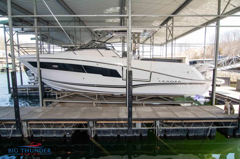  Yacht Photos Pics 2024 Jeanneau Leader 10.5 WA boat docked at Big Thunder Marine.