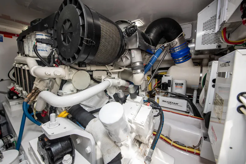 Catfish Yacht Photos Pics Aft Engine view