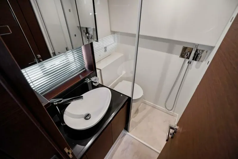 Miss Peggy Yacht Photos Pics 2024 46 Prestige Flybridge -VIP Stateroom Head