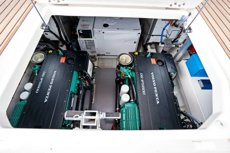 Miss Peggy Yacht Photos Pics 2024 46 Prestige Flybridge -Engine Room