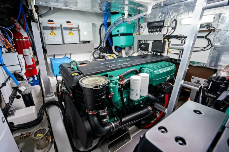 Miss Peggy Yacht Photos Pics 2024 46 Prestige Flybridge -Engine Room
