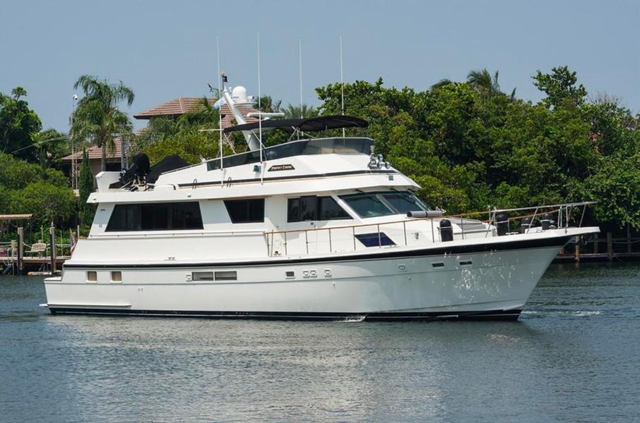 1989 Hatteras 70 Cockpit Motor Yacht