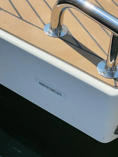 Crosswinds Yacht Photos Pics 2023 Nimbus C9 boat with visible hull identification number (HIN) NIBY0129C323.