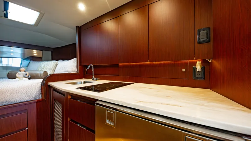 Knot Half Bad Yacht Photos Pics 2017 Jupiter 41 - Kitchen
