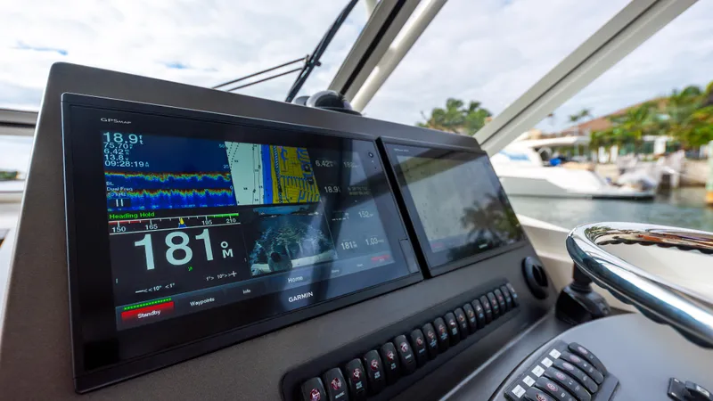 Knot Half Bad Yacht Photos Pics 2017 Jupiter 41 - Helm