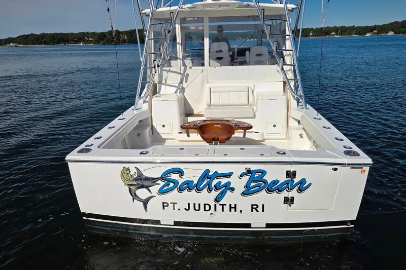 Salty Bear Yacht Photos Pics 2022 Albemarle 36 Express boat named "Salty Bear" docked in Pt. Judith, RI.