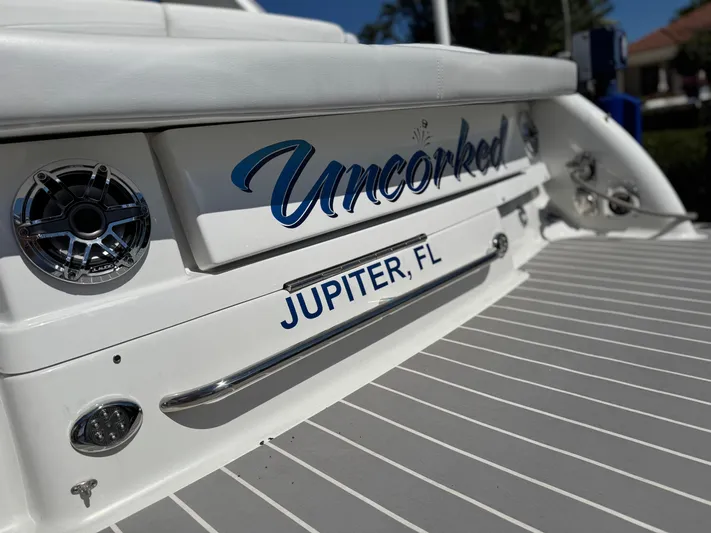 Uncorked Yacht Photos Pics 2023 Formula 350 Crossover Bowrider boat named "Uncorked" in Jupiter, FL.