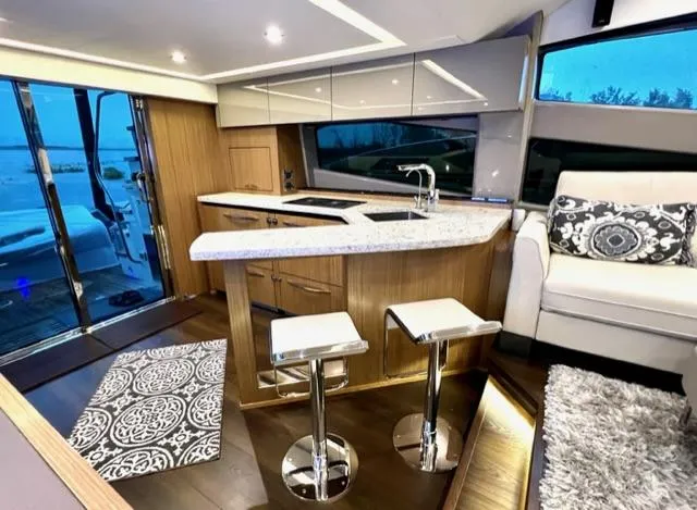 Boatjunkie Yacht Photos Pics Galley Area