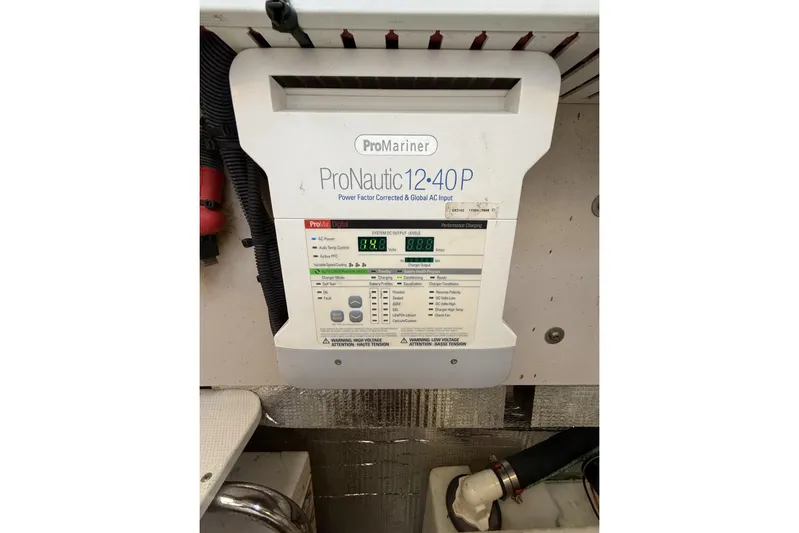  Yacht Photos Pics ProMariner ProNautic 12:40P charger in 2015 Sea Ray 370 Venture boat.