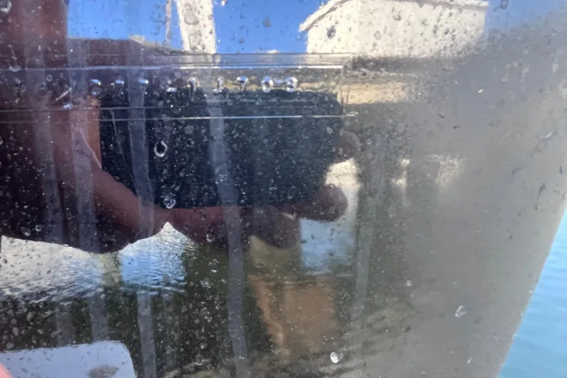  Yacht Photos Pics Reflection on wet surface of 2008 Intrepid 370 Cuddy boat.