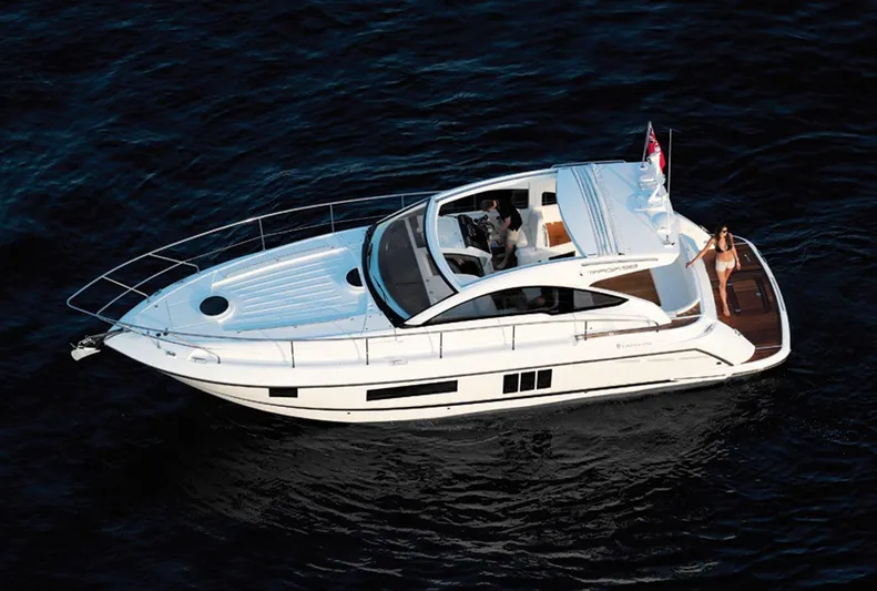  Yacht Photos Pics Manufacturer Provided Image: Fairline Targa 38 Open View From Above