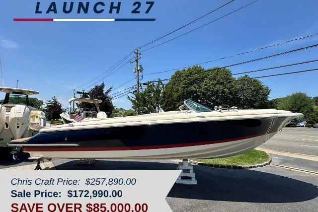  Yacht Photos Pics 2024 Chris-Craft Launch 27 boat on display, sale price $172,990, save over $85,000.