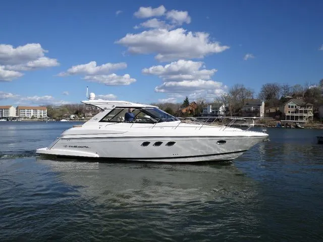 As Good As It Gets Yacht Photos Pics 2012 Regal 42 Sport Coupe yacht cruising on a sunny day.