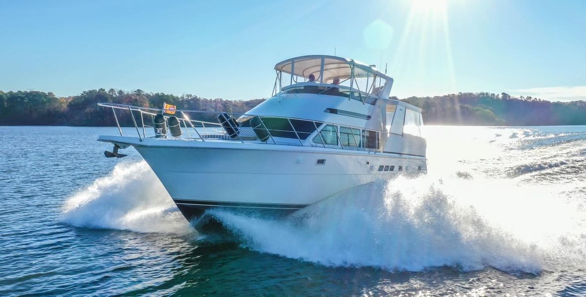 1997 Hatteras 50 Sport Deck Motor Yacht