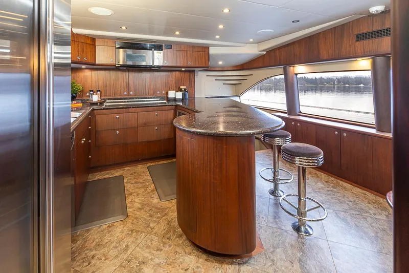 Sea Spur Yacht Photos Pics Galley
