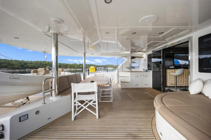 Clouds Yacht Photos Pics Sunreef Power 70 Clouds