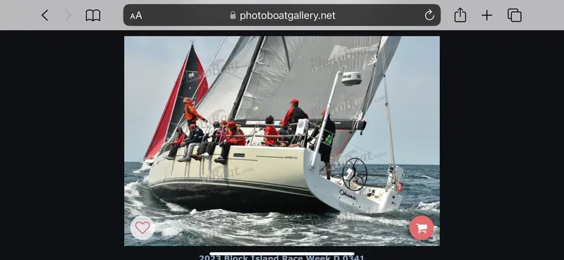 **4806tw Yacht Photos Pics Sailing yacht Dehler 42c, 2017 model, racing with crew on board.