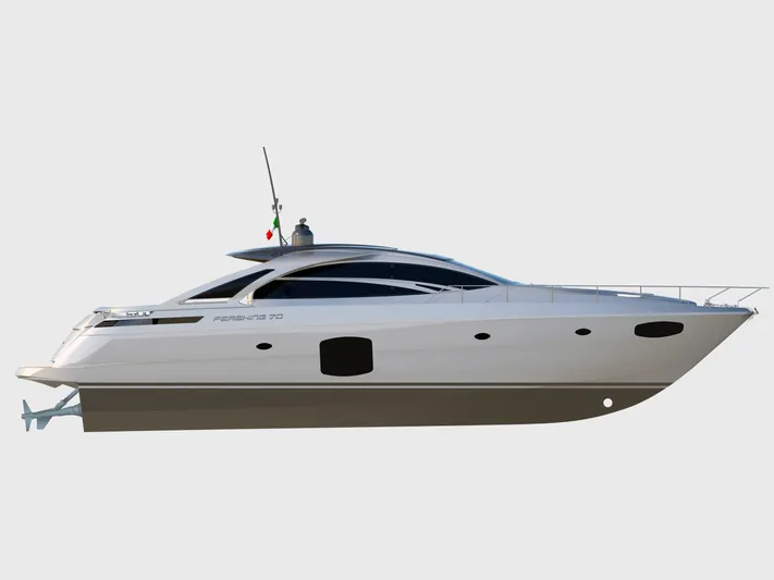 The Office Yacht Photos Pics Manufacturer Provided Image: Pershing 70 Profile