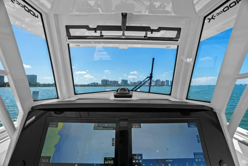  Yacht Photos Pics 2022 World Cat 400 CC-X - Helm Displays