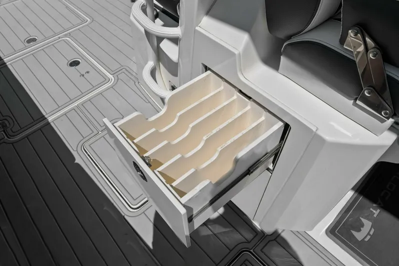  Yacht Photos Pics 2022 World Cat 400 CC-X - Starboard Side Storage