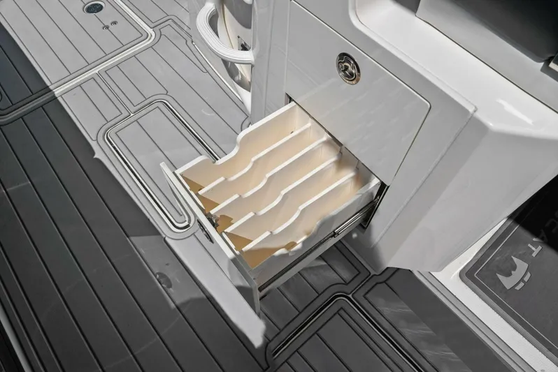  Yacht Photos Pics 2022 World Cat 400 CC-X - Starboard Side Storage