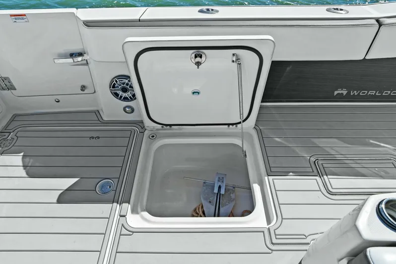  Yacht Photos Pics 2022 World Cat 400 CC-X - Port Side Storage