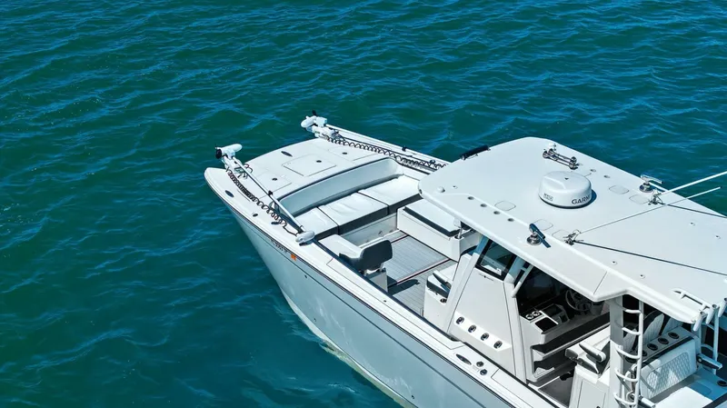  Yacht Photos Pics 2022 World Cat 400 CC-X - Aerial Bow