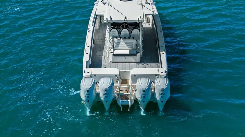  Yacht Photos Pics 2022 World Cat 400 CC-X - Aerial Stern