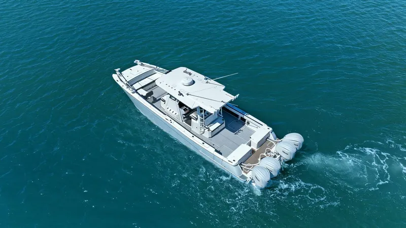  Yacht Photos Pics 2022 World Cat 400 CC-X - Profile Aerial