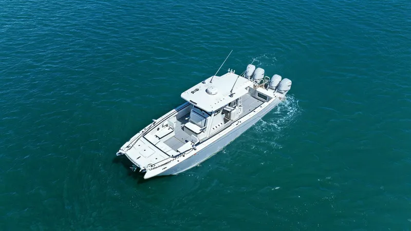  Yacht Photos Pics 2022 World Cat 400 CC-X - Profile Aerial