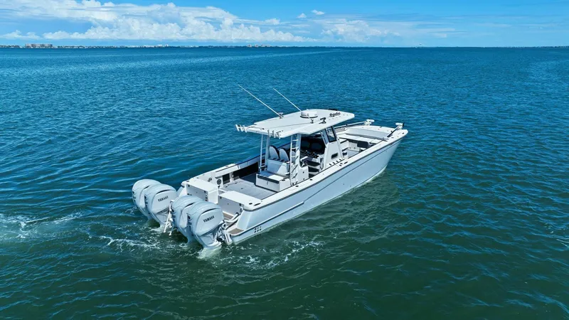  Yacht Photos Pics 2022 World Cat 400 CC-X - Profile Aerial