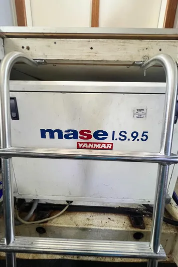 Lazy Days Yacht Photos Pics Mase I.S.9.5 Yanmar generator on 2005 Great Harbour GH37 boat.