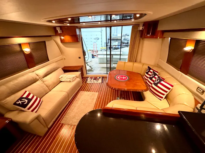 Plan B Yacht Photos Pics Salon Looking Aft