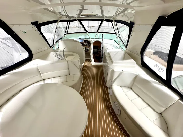 Plan B Yacht Photos Pics FlyBridge Looking Forward