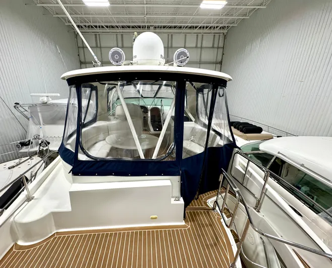 Plan B Yacht Photos Pics FlyBridge Enclosure