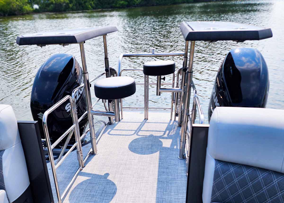 2024 Vanderbilt 700T Twin Engine Tritoon Pontoon for sale YachtWorld