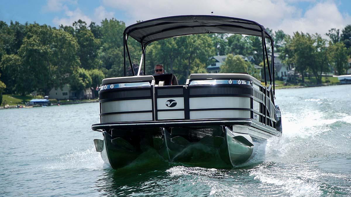 2024 Vanderbilt 700T Twin Engine Tritoon Pontoon for sale YachtWorld
