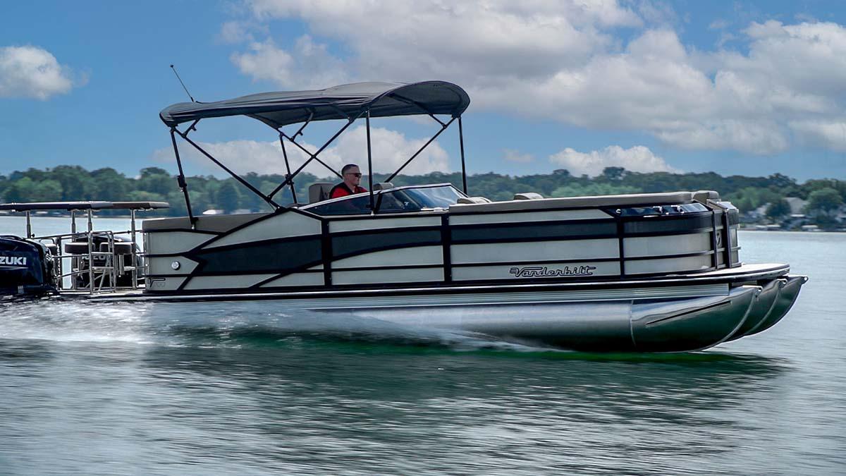 2024 Vanderbilt 700T Twin Engine Tritoon Pontoon for sale YachtWorld