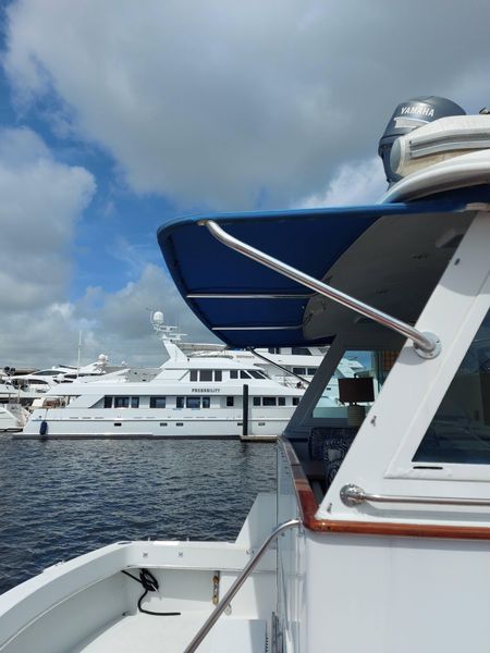 1987 Hatteras 77 Cockpit Motor Yacht