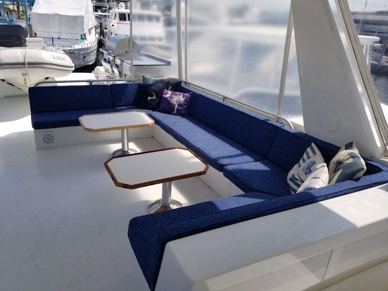 1987 Hatteras 77 Cockpit Motor Yacht