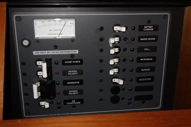 Sea Salt Yacht Photos Pics AC/DC PANEL