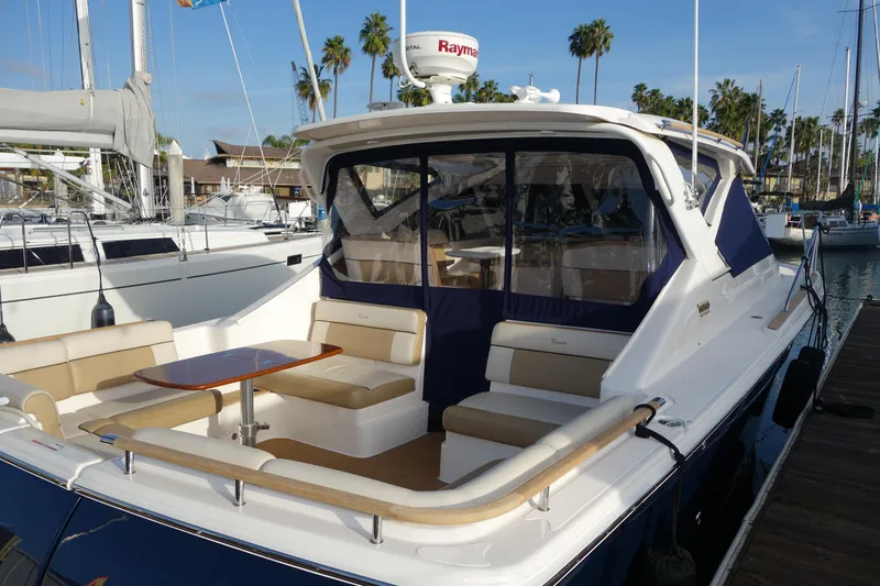 Sea Salt Yacht Photos Pics 3 Piece Aft Enclosure