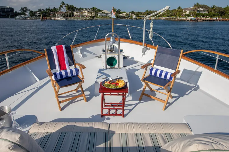 Koala Yacht Photos Pics Burger 84 KOALA - Foredeck